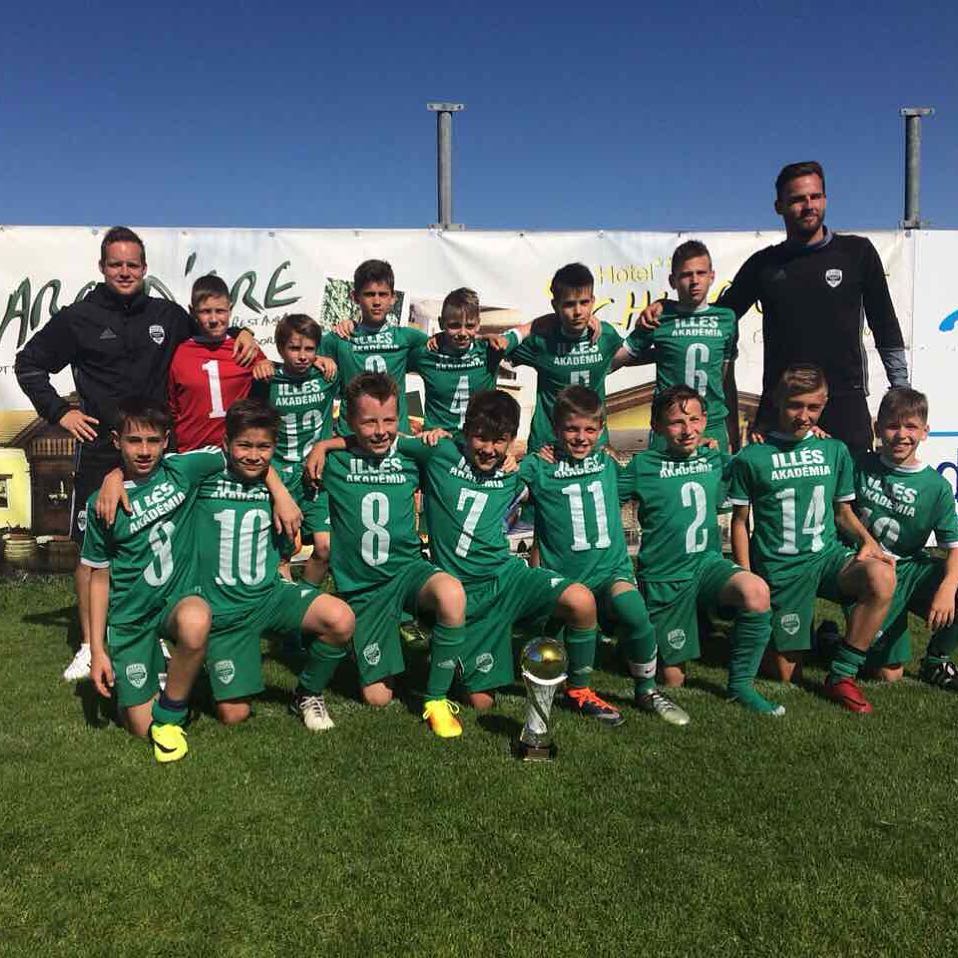 Az Illés Akadémia U12-es csapata nyerte az oberpullendorfi Habe D’ere Kupát