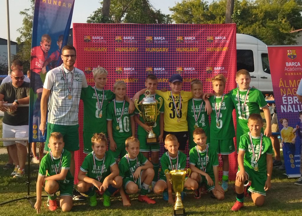 Az Illés Akadémia U11 nyerte a Barca Academy Hungary Cup tornáját