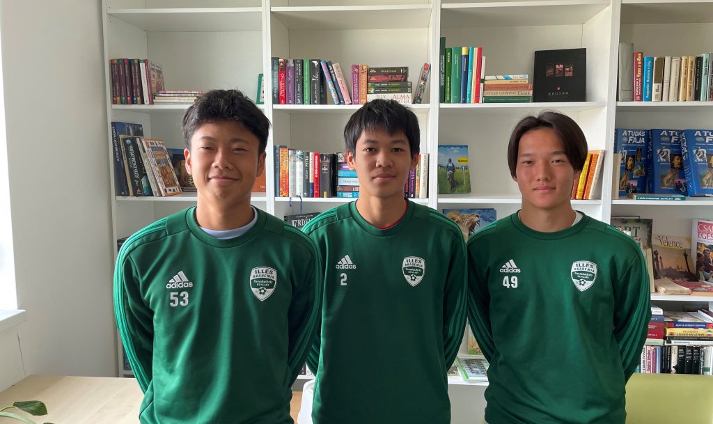 Japán futballista-palánták az Illés Akadémián