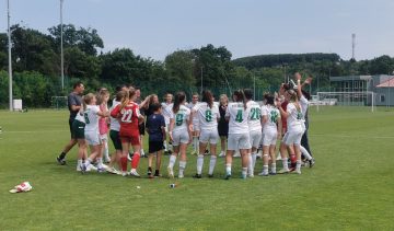 Óriási küzdelem, hatalmas diadal, a Ferencváros elleni sikerrel bajnok lett női U19-es csapatunk!