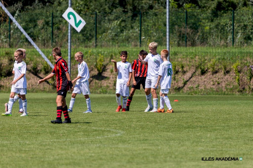 Tizenegy gólig jutott az Illés Akadémia U12