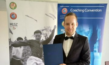 UEFA Elit Youth A diplomát szerzett Tóth Zsolt