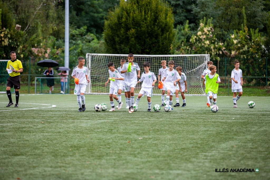 Az Illés Akadémia U14 hatszor köszönt be az első félidőben