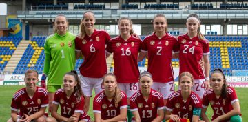 Csáki Eszter, Hécz Zsuzsanna, Csejtei Emília és Schvirján Dóra is pályára lépett a női U19-es válogatottban