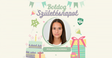 Nagyon boldog születésnapot, Dorina!