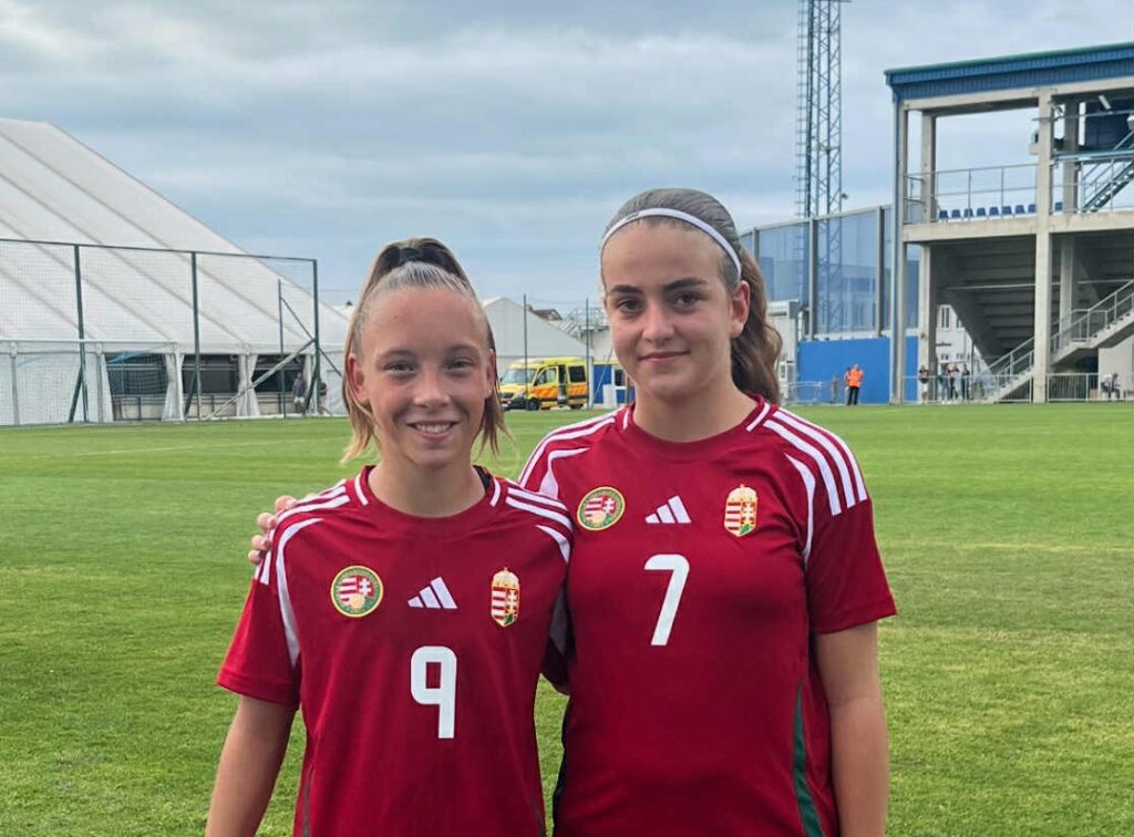 Derényi Alíz és Mogyoróssy Zora játszottak az U15-ös leányválogatottban