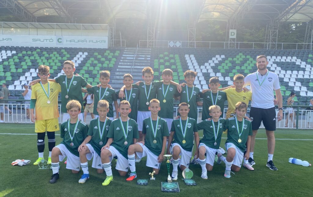 Az Illés Akadémia U13 második lett az FC Ajka Kupán