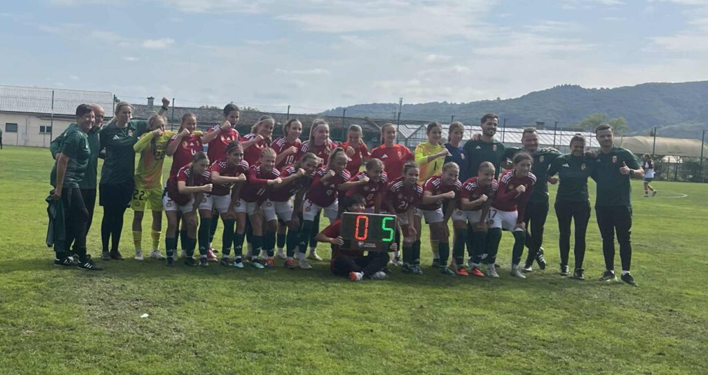 Harmadjára is nyert a három Illés-lánnyal felálló U15-ös leányválogatott