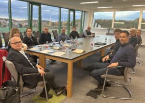 Megbeszélés a jövőbeni szakmai együttműködésről