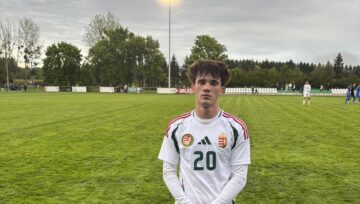 Ismét bizonyított az U16-os válogatott Zsuppán Kornél