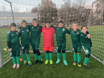 A nehéz szituációkat jól oldották meg U10-es leányaink