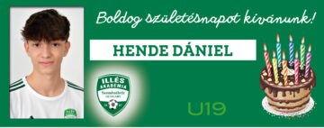 Boldog születésnapot, Dani!