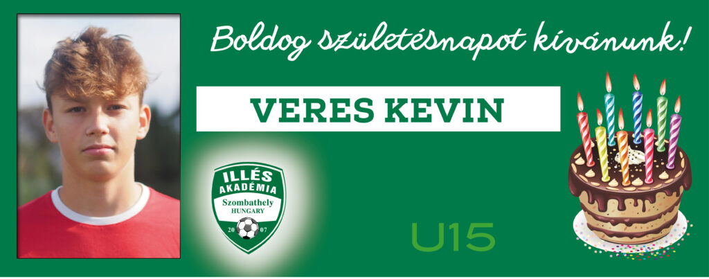 Nagyon boldog születésnapot, Kevin!