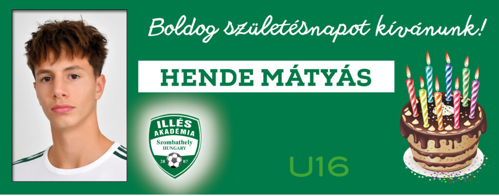 Boldog születésnapot, Matyi!