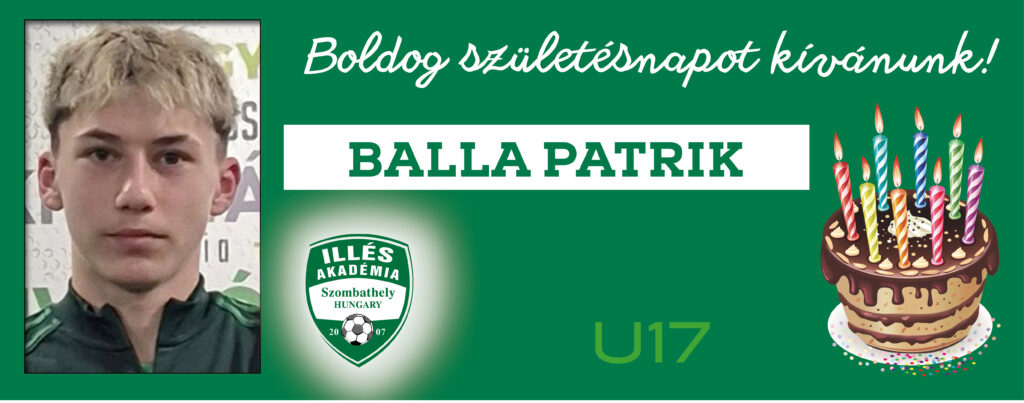 Isten éltessen sokáig, Patrik!