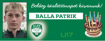 Isten éltessen sokáig, Patrik!