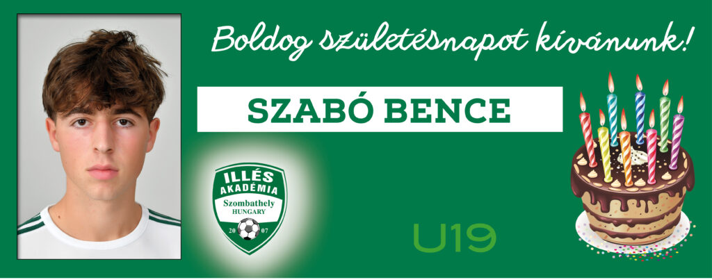 Nagyon boldog születésnapot, Bence!