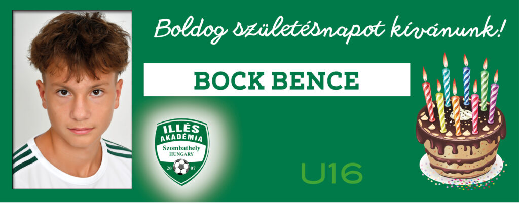 Boldog születésnapot, Bence!