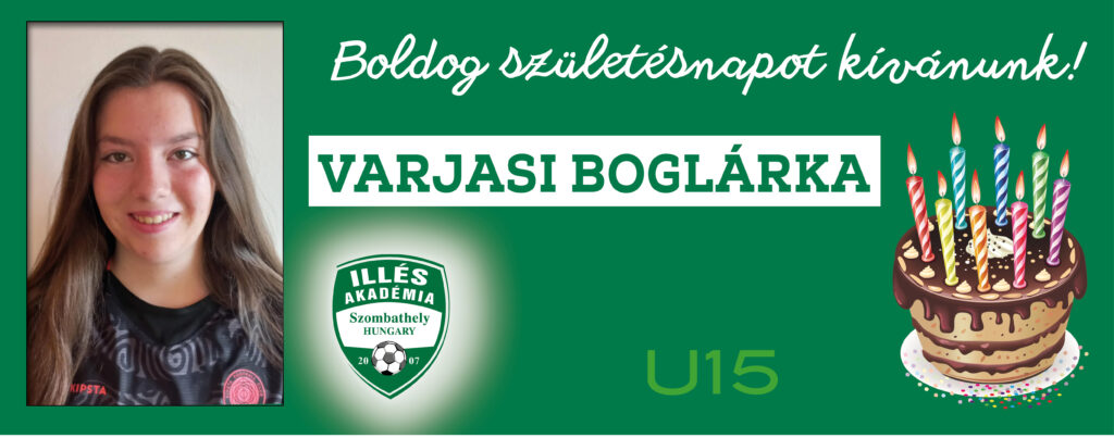 Boldog születésnapot, Bogi!