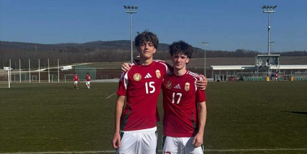 Az újonc és a rutinos utánpótlás-válogatott: Ferencz-Tapaszi Áron és Zsuppán Kornél