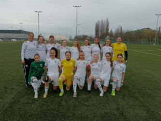 Az U15-ös leányok vereséggel zárták az alapszakaszt