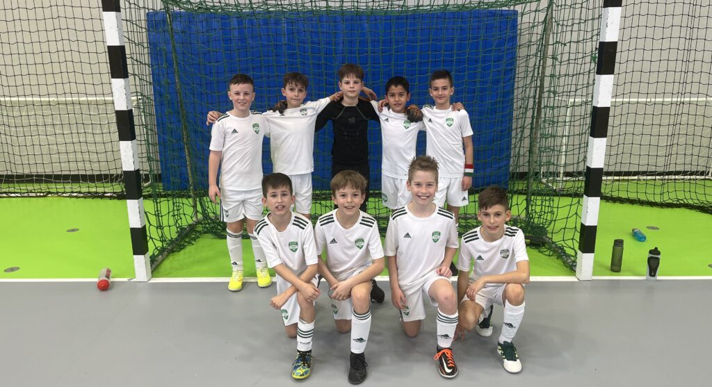 Egy évvel idősebbek között futsaloztak az Illés Akadémia U10-esei