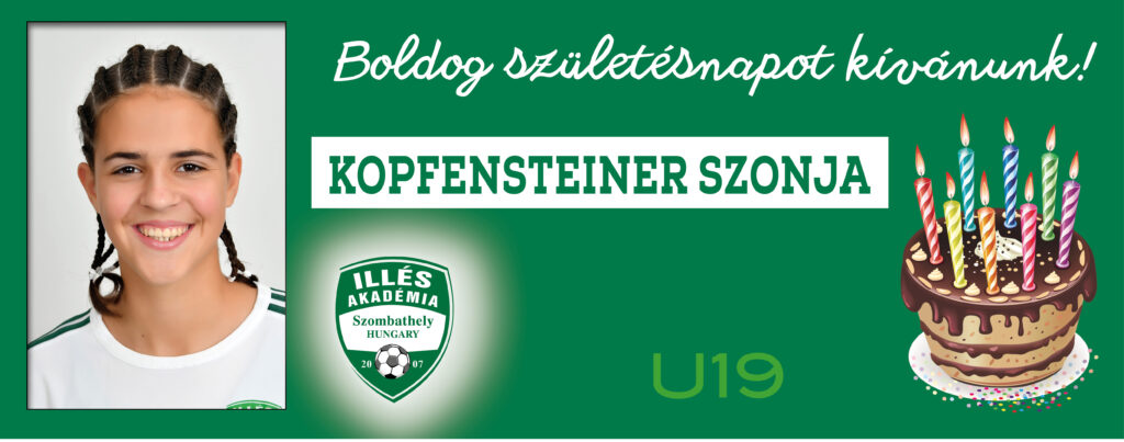 Isten éltessen sokáig, Szonja!