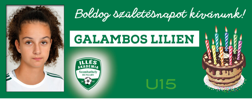 Nagyon boldog születésnapot, Lili!