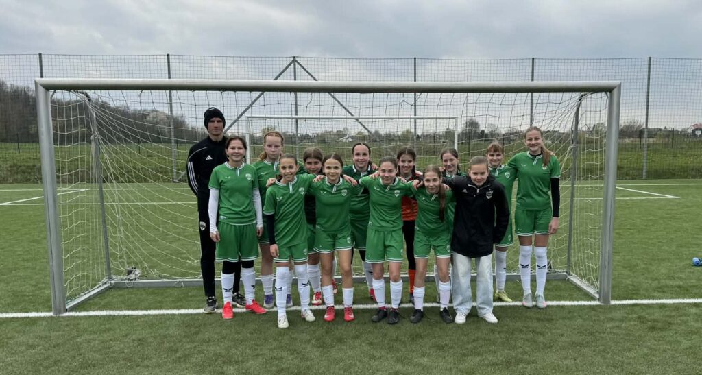 Szép megoldások jellemezték az Illés Akadémia leány U14 futballját