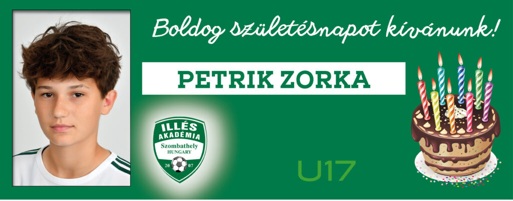 Isten éltessen sokáig, Zorka!