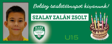 Nagyon boldog születésnapot, Zalán!