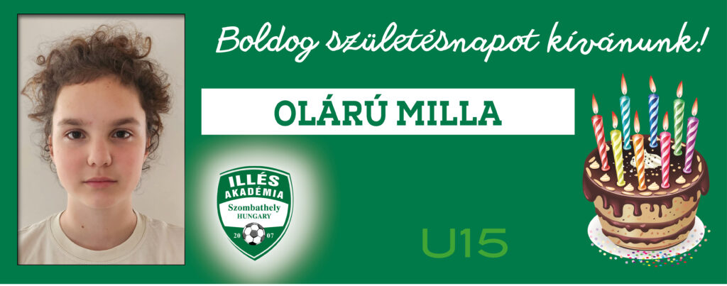 Boldog születésnapot, Milla!