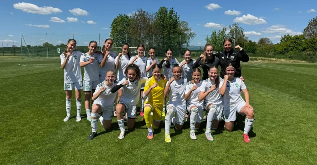 A hajrában lőtt gólokkal hozta ikszre a meccset az Illés Akadémia leány U15