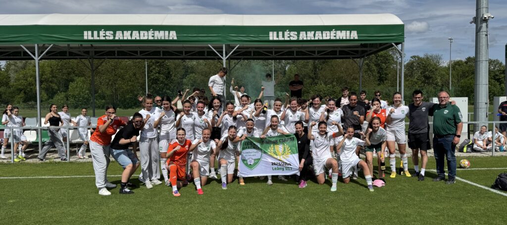 Bajnokcsapat! Az U17-es leánybajnokság trónján az Illés Akadémia