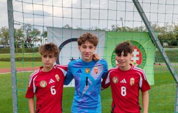Hárman az U14-es válogatott kiválasztóján