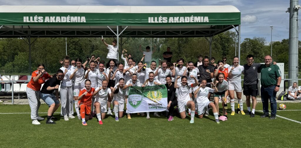 „Mi bíztunk magunkban” – így nyerte meg a bajnokságot az Illés Akadémia leány U17!