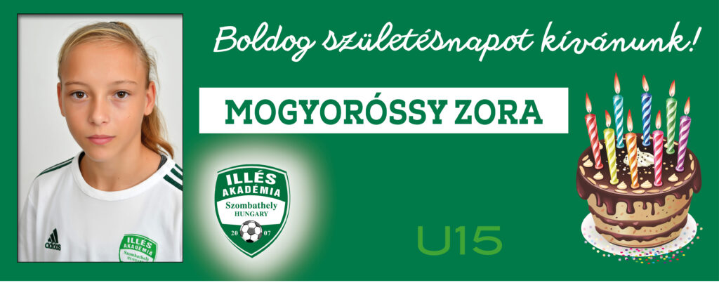Isten éltessen sokáig, Zora!