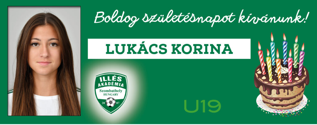 Isten éltessen sokáig, Korina!