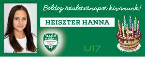 Isten éltessen sokáig, Hanna!