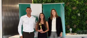 Az U19-es leánykorosztályunk házi gólkirálnyője: Polovics Dorina