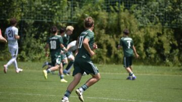 Az U19 és az U17 is nagyrészt kiegyenlített meccset játszott