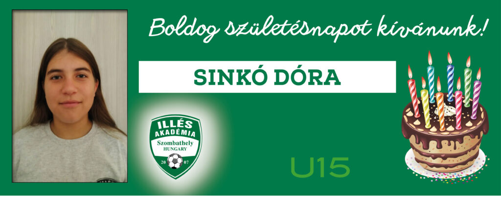 Boldog születésnapot, Dóra!