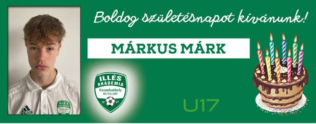 Isten éltessen sokáig, Márk!