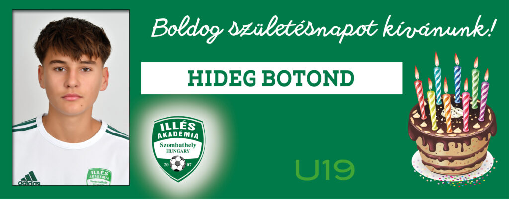 Nagyon boldog születésnapot, Boti!