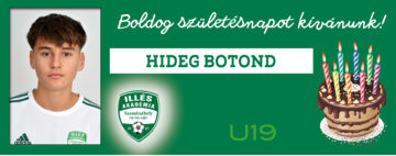 Nagyon boldog születésnapot, Boti!