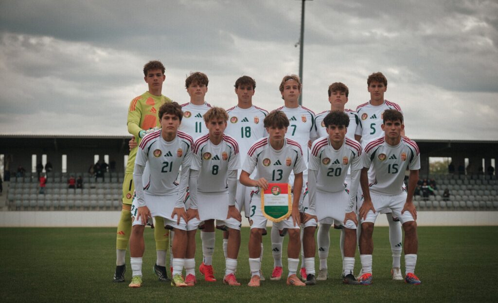 Szalma Zétény kezdőként volt részese az U17-es válogatott sikerének